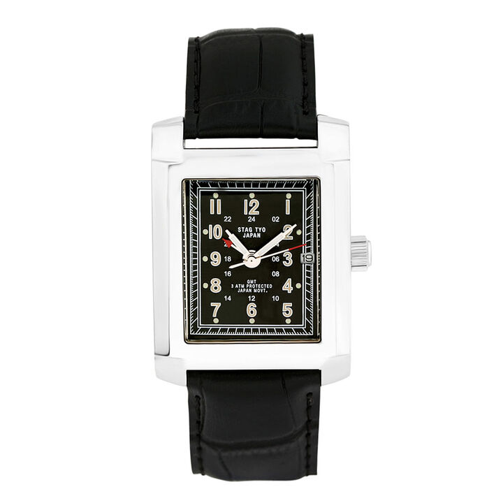 STAG TYO GMT square military watch TYPE1949